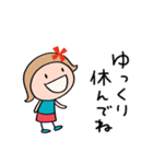 花☆リボンのマルン（個別スタンプ：38）