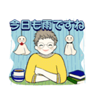 ベビーフェイスのシニアちゃん12♡優しい夏（個別スタンプ：11）