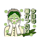 ベビーフェイスのシニアちゃん12♡優しい夏（個別スタンプ：18）