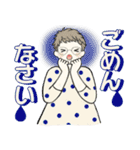 ベビーフェイスのシニアちゃん12♡優しい夏（個別スタンプ：34）