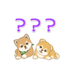 よちよち豆柴兄弟の毎日（個別スタンプ：22）
