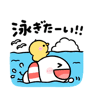 ♡ちびマロの夏♡（個別スタンプ：10）