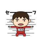 芋ジャージの【164】♂決めポーズ2（個別スタンプ：35）