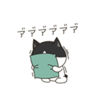 虚ろな目をしたネコ（個別スタンプ：9）