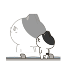 虚ろな目をしたネコ（個別スタンプ：10）