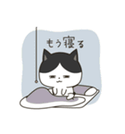 虚ろな目をしたネコ（個別スタンプ：14）