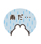 梅雨が嫌いなうさぎちゃん（個別スタンプ：1）