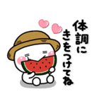 ず～っと使える♡毎年使用可能な夏スタンプ（個別スタンプ：16）