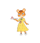 擬人化の動物フレンズ（個別スタンプ：9）