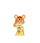 擬人化の動物フレンズ（個別スタンプ：36）