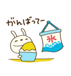 夏を楽しむ☆てるてるうさぎ（個別スタンプ：35）