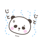 雨のぱんださんデカ文字敬語＜カスタム＞（個別スタンプ：11）