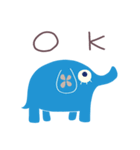ゾウのパレット（個別スタンプ：6）