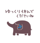 ゾウのパレット（個別スタンプ：37）