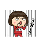 芋ジャージの【社長】♀リアクション（個別スタンプ：13）