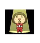 芋ジャージの【社長】♀リアクション（個別スタンプ：24）