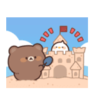 飛び出す♪のんびりクマさん（個別スタンプ：19）