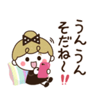 夏だね♡リボンの女の子（個別スタンプ：16）