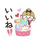夏だね♡リボンの女の子（個別スタンプ：19）