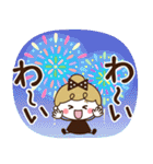 夏だね♡リボンの女の子（個別スタンプ：20）