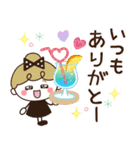 夏だね♡リボンの女の子（個別スタンプ：24）