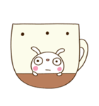 ほっこりカフェ♡ふんわかウサギ（個別スタンプ：31）