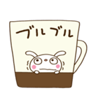 ほっこりカフェ♡ふんわかウサギ（個別スタンプ：35）