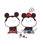 sakumaru画♪ミッキー＆ミニー（個別スタンプ：13）