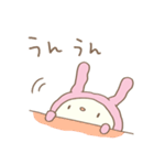 モフッと♡てるてるうさぎ（個別スタンプ：36）