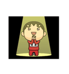芋ジャージの【社長】♂リアクション（個別スタンプ：24）
