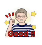 男性に使って欲しいスタンプ ☆ 夏に優しい（個別スタンプ：20）