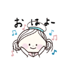 ▶️動く‼︎マリン♡毎日使えるスタンプ（個別スタンプ：1）