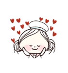 ▶️動く‼︎マリン♡毎日使えるスタンプ（個別スタンプ：3）