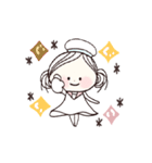 ▶️動く‼︎マリン♡毎日使えるスタンプ（個別スタンプ：4）
