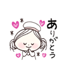 ▶️動く‼︎マリン♡毎日使えるスタンプ（個別スタンプ：12）