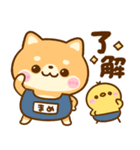 飛び出す♡夏の豆柴日和（個別スタンプ：11）