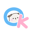 デカ文字いぬさん＜ほめる・はげます＞（個別スタンプ：21）