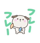 デカ文字いぬさん＜ほめる・はげます＞（個別スタンプ：28）