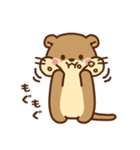 コツメカワウソ♡楽しい毎日（個別スタンプ：24）