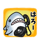 昭和レトロの生活感のあるサメ（個別スタンプ：4）