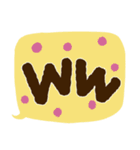 デカ文字☆どちウサ（個別スタンプ：11）