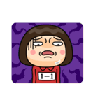 芋ジャージの【1-1】♀決めポーズ2（個別スタンプ：1）