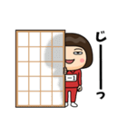 芋ジャージの【1-1】♀決めポーズ2（個別スタンプ：15）