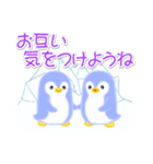 赤ちゃんペンギンの夏（個別スタンプ：24）