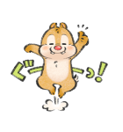 Lommy画♪チップとデール（個別スタンプ：8）