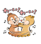 Lommy画♪チップとデール（個別スタンプ：13）