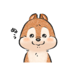 Lommy画♪チップとデール（個別スタンプ：18）