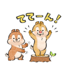 Lommy画♪チップとデール（個別スタンプ：26）