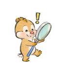 Lommy画♪チップとデール（個別スタンプ：29）