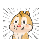 Lommy画♪チップとデール（個別スタンプ：30）